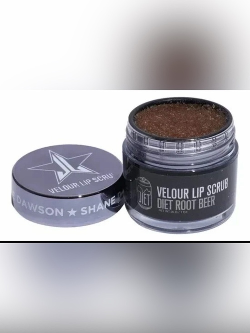 Jeffree Star DIET ROOT BEER Lip Scrub ;)